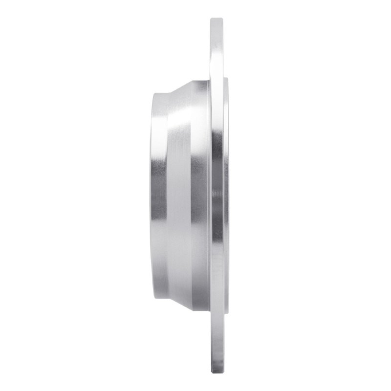 Land Rover LR2 Brake Rotor (1) - Rear Left - R1 Concepts - Drilled & Slotted - Silver - `13-`15
